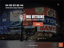 Tablet Screenshot of ma-vitrine.com